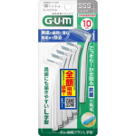 Sunstar GUM. Hambakummi ja hambavahede hari L-kujuline SSS Hambaravi (hambavahede puhastusvahendid) Sisestage pintsli ots aeglaselt otse hammaste vahesse