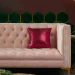 Kuldsed padjakatted Litritega dekoratiivsed padjap&uuml;&uuml;rid diivanile, voodile, elutuppa, j&otilde;ululilled, padjakate 40X40cm-2pcs must