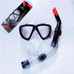 Veepeegli poolkuiv hingamistoru komplekt snorgeldamiseks sukeldumismask snorgeldamismask uduvastane kaitseprillid t&auml;iskasvanutele m&otilde;eldud ujumisvarustus