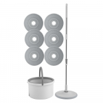 Isepesev Spi n Mop ja &auml;mber koos v&auml;&auml;namiskomplektiga Reguleeritav m&auml;&auml;rdunud ja puhta vee eraldusmopi p&otilde;randapuhastus mikrokiust mopid