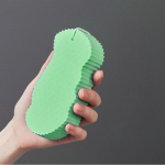 Uus 3D Magic Sponge T&auml;iskasvanute Laste Vanni K&auml;sn Body Dead Skin Remover Kooriv Masseerija Puhastus Du&scaron;ihari Koorimisk&auml;sn valge