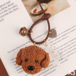 Kawaii Dog Plush Pet Lovers Diy v&otilde;tmehoidja kvaliteetne ripats paarid sobivad