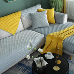 &Uuml;hev&auml;rviline libisemiskindel diivani kate Paks pehme pl&uuml;&uuml;s diivanipadja r&auml;tik elutoa m&ouml;&ouml;bli jaoks Decor Slipcovers diivanikatted 70x70CM 1pc