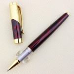 Elegantne ilus rullpallipliiats Jinhao 9009 Claret & Golden