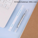 Korea t&auml;toveering Steriilne tikandi m&auml;rgistuspliiats Kirurgiline kulmu m&auml;rgistuspliiats Veekindel valge h&otilde;ljuv huulejoone positsioneerimise pliiats