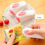 Kaasaskantav minikuumtihendusmasin Impulse Sealer Tihendi pakkimine Plastikott TOP (V&auml;rv: Mitmev&auml;rviline) 1 pcs valge