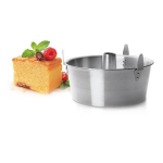 Inglikooki vorm - Ibili - 787800 - Poleeritud alumiinium - 25 cm - Eemaldatava keskosaga