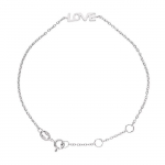 Bracelet Aenor - Argent Massif Rhodi&eacute; 925