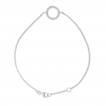 Bracelet Sabine - Argent Massif Rhodi&eacute; 925