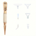 7-osaline teemantjoonistuspliiats, multifunktsionaalne 5D teemanttikandiga isetegemise t&ouml;&ouml;riistakomplekt, metallist otsik, plastmaterjal, teemant k&auml;sit&ouml;&ouml;pliiats