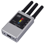 Juhtmevaba RF-signaali detektori viga GSM-heli GPS-j&auml;lgija minikaamera leidja kaamera IR-skaneerimine AI ooterežiim automaatne tuvastamine G638W Without Camera Detector gray