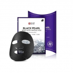 SNP Black Pearl Ampoule Mask, Renew Black Ampoule Mask, Black Pearl Extract 250mg, Moisturizing, Korean Cosmetics, Kbeauty, sample
