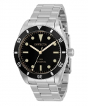 Invicta Vintage Pro Diver roostevabast terasest musta numbrilauaga automaatne sukelduja 31290 200M meeste k&auml;ekell