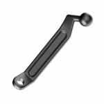 Mootorratta tahavaatepeeglite pikendus adapteri hoidik p&uuml;stiku alusklamber telefoni GPS-navigatsiooni kinnitusadapteri 17 mm palliga jalgratta tarvikud