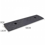 50*13*3cm Plastik PVC Tee kaldtee kaldtee alus Portatiivne auto astmelaud &uuml;lesm&auml;ge kolmnurkne matt &auml;&auml;rekivi kumm