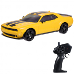 Kaugjuhtimispuldiga driftiauto, 2,4 GHz 4WD elektriline v&otilde;idus&otilde;idus&otilde;iduk LED-tuledega 2 laetavat 1 kollane