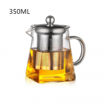 350-950 ml l&auml;bipaistvast kuumakindlast l&auml;bipaistvast klaasist teekann W Infuser kohviteelehe &uuml;rdikann Lille teekann piimamahla konteiner
