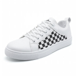 Suurused 47 48 meeste nahast tossud s&uuml;gis 2024 uus saabumine ruuduline muster poiste vabaaja nahast kingad meeste platvormtossud CN39(insole 245mm