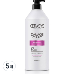Kerasys Damage Clinic Protein Shampoo, 980ml, 5 pcs. white