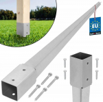 Tsingitud terasest sissevajutatav postijalg - Piirdeposti vai - 51 x 51 mm - Pikkus 600 mm - KOTARBAU&reg;