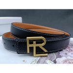 2,5 cm klassikaline v&ouml;&ouml; Luksuslik disainer Kuulsa kaubam&auml;rgiga kvaliteetsest nahast kuumad naisterihmad kleidi jaoks 95cm