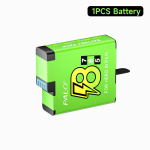PALO GoPro Hero 5 6 7 8 Kaamera aku 4 pesa LED-valgusti Akulaadija Hoiukarp USB-kaabliga GoPro 8 Kaamera jaoks 1PCS