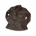 Sk&oacute;rzana kurtka damska brązowa Wilsons Leather L - Used