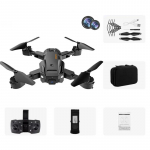 Uus Q6 Rc Drone HD WIFI kahe kaameraga mini neljakopteri aerofotograafia helikopteri takistuste v&auml;ltimise kokkupandav m&auml;nguasi kingitus 1 battery
