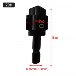 1/3 tk 20/25/32mm Veetoru Laienduspuur Aukude L&otilde;ikur Torulukksepa Remondiks Elektrit&ouml;&ouml;riistade Osad Augu Avaja Kuuskantvars