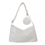 S&uuml;gis-/talvine Crossbody kott Moodne vabaaja &otilde;lakott Ultralight Oxford Bag Mitmek&uuml;lgsed kaenlaalused kotid valge