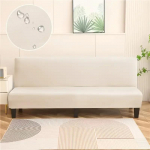 1 tk K&auml;etugedeta &Uuml;hev&auml;rviline Elastne Diivanvoodi Kate Klassikaline Mustust H&uuml;lgav K&auml;etugedega Kokkupandav Diivanikate Pehme Eemaldatav Diivanikate Decor 120-155