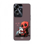 Coque pour Oppo A59 5G B&eacute;b&eacute; Deadpool avec Licorne Maniacase