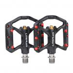 Jalgratta s&uuml;sinikkiust pedaal Titanium Axis maanteeratta pedaal 3 laagriga libisemisvastane pedaal must