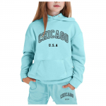 Poistele T&uuml;drukutele Dressi&uuml;likond Riietus Kapuutsiga dressipluus Jooksmine Dressip&uuml;ksid Spordidressid Komplekt Mood riietus 100 valge