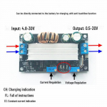 P&uuml;sipinge ja vooluga reguleeritav astmeline &uuml;les/alla buck-boost toitemoodul &ndash; SJVA laadimine. Solar power only SJ4
