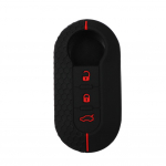 For Fiat Ducato 500 Panda 500L Lancia Musa Silikoonist v&otilde;tmekate Peugeot Boxeri jaoks Citroen Jumper Car Key Case Shell puldikomplekt