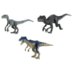 TAKARA TOMY Jurassic World Confrontation komplekt tugevaima geneetilise looma dinosaurusega, realistlik liikuv figuuriga m&auml;nguasi vanuses 3 ja vanemad, &uuml;letab m&auml;nguasjade ohutuse gray