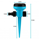 360&deg; p&ouml;&ouml;ratavad vihmutid Automaatne muruaia vihmutid kastmiss&uuml;steem veepihusti muru muruaed P&otilde;llumajandus kastmine