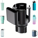 Auto Tassihoidja Laiendaja 360 Kraadi Reguleeritav Alus Joogihoidja V&auml;rinavastane Stabiilne Auto Pudelihoidja Korraldaja Koos Telefonihoidjaga