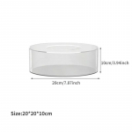 Akr&uuml;&uuml;list koogipaneel &uuml;mmargune akr&uuml;&uuml;l magustoidu vitriin