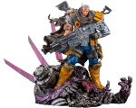 MARVELI UNIVERS Kaabel FINE ART STATUE Allkirjastatud seeria Kucharek Brothers M&otilde;&otilde;tkava K&uuml;lmvalatud Viimistletud Figuur MK363 Feat. 1/6