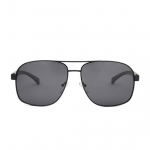 Intellilens | Br&auml;nditud Viimased ja Stiilsed P&auml;ikeseprillid | 100% UV-kaitsega | Esmaklassiline V&auml;limus | Unisex | Mustad Klaasid | Aviator | Keskmine