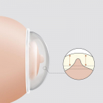 1 tk silikoonist rinnakarbid piimas&auml;&auml;stja koguja imetamise tassid