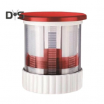 Juustu riiv, purustaja, viilutusmasin, v&otilde;i, hakklihamasin, puuviljaveski, lihtne puhastada, eemaldatavad osad, k&auml;eshoitav juustu riiv p&auml;hklitele, k&ouml;&ouml;giviljadele, &scaron;okolaadile punane