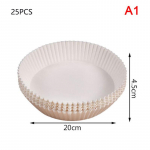 25 tk. &Uuml;hekordselt kasutatav &otilde;hufrit&uuml;&uuml;r p&auml;rgamentpaberist k&uuml;psetus&otilde;likindel vooder, mittenakkuva matt valge