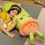 Armas avokaado pl&uuml;&uuml;sist m&auml;nguasi padja nukk nukk nukk t&uuml;druk magab voodis t&uuml;druk &Uuml;limalt pehme 80cm