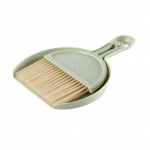 Mini luud ja k&uuml;hvel komplekt naerun&auml;oga plastikust k&auml;eshoitav t&otilde;hus puhastamine kaasaskantav pisike hari k&uuml;hvel roheline