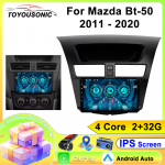 TOYOUSONIC 2 Din Android13 For Mazda Bt-50 2011-2020 Car Radio Multimedia Player GPS Navigation Autoradio Carplay Head Unit