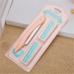 Kuum kaasaskantav kulmutrimmer koos 10 pardliga, kulmude kujundaja, raseerija, n&auml;okarvade eemaldaja, meigit&ouml;&ouml;riistad naistele roosa