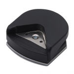 Nurgapunch V&auml;ikesed aksessuaarid K&auml;sit&ouml;&ouml; kaasaskantav scrapbooking fotode musta visiitkaardi jaoks &uuml;mmargune nurgal&otilde;ikur must